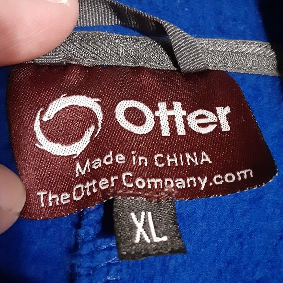 NWT Otter Men's Half Zip Storm Fleece Pullover Sweatshirt Size XL - Picture 5 of 12